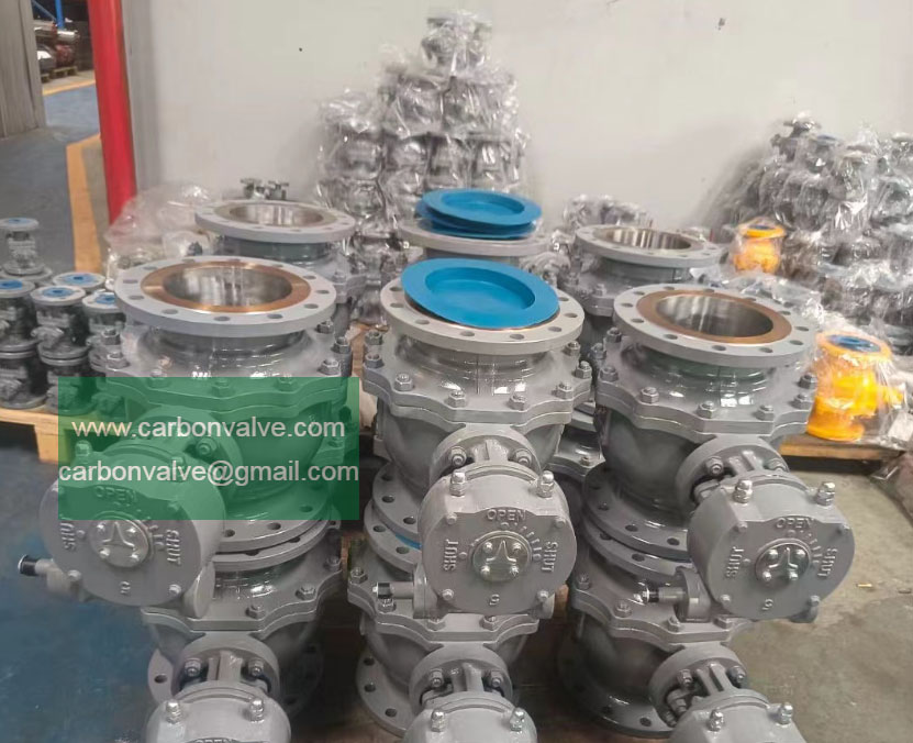 CARBON floating ball valves