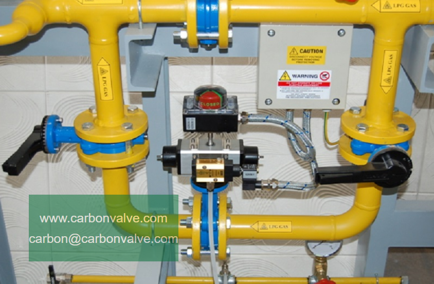 butterfly valve in water treatment system