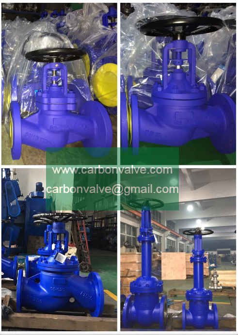 cast steel globe valves