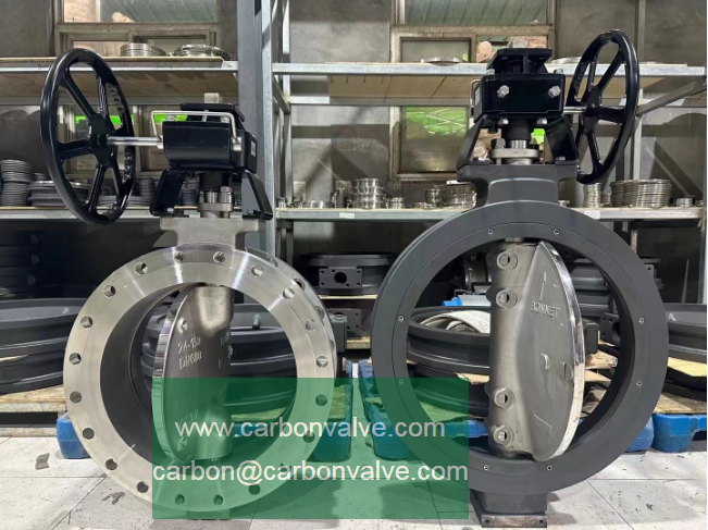 double triple offset eccentric butterfly valve