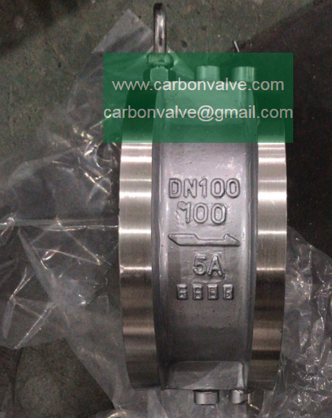 duplex wafer check valve