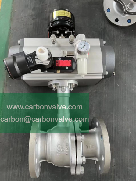 pneumatic floating ball valve