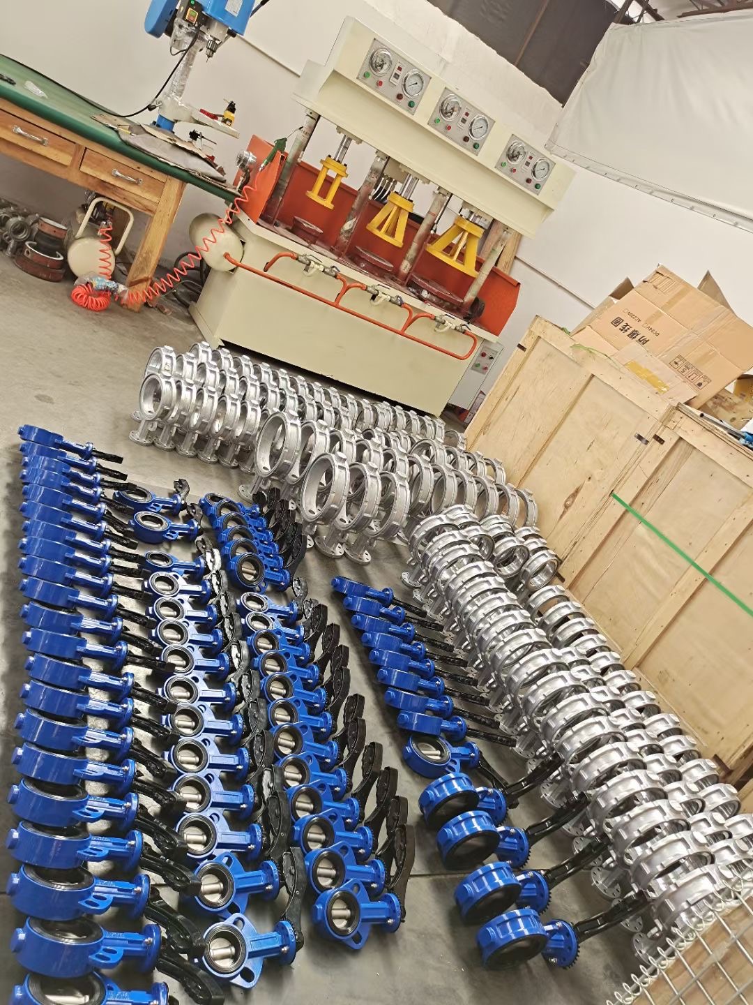 semi finished butterfly valves